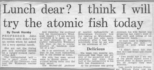 Atomic fish newscutting